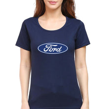 Load image into Gallery viewer, Ford T-Shirt for Women-Navy Blue-Ektarfa.online
