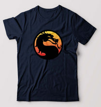 Load image into Gallery viewer, Mortal Kombat T-Shirt for Men-Navy Blue-Ektarfa.online
