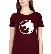 Load image into Gallery viewer, The Witcher T-Shirt for Women-Maroon-Ektarfa.online
