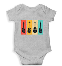 Load image into Gallery viewer, Guitar Kids Romper Kids Romper For Baby Boy/Girl-0-5 Months(18 Inches)-Grey-Ektarfa.online
