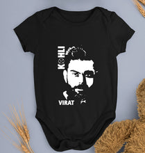 Load image into Gallery viewer, Virat Kohli Kids Romper For Baby Boy/Girl-Black-Ektarfa.online
