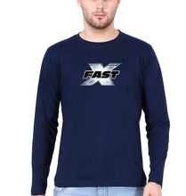 Load image into Gallery viewer, Fast X Full Sleeves T-Shirt for Men-Navy Blue-Ektarfa.online
