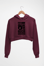 Load image into Gallery viewer, Jim Morrison Crop HOODIE FOR WOMEN-Maroon-Ektarfa.online

