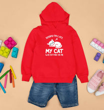 Load image into Gallery viewer, Cat Kids Hoodie for Boy/Girl-Red-Ektarfa.online
