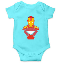 Load image into Gallery viewer, Iron Man Kids Romper Kids Romper For Baby Boy/Girl-0-5 Months(18 Inches)-Sky Blue-Ektarfa.online
