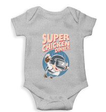 Load image into Gallery viewer, PUBG Super Chicken Dinner Kids Romper For Baby Boy/Girl-0-5 Months(18 Inches)-Grey-Ektarfa.online
