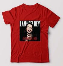 Load image into Gallery viewer, Lana Del Rey T-Shirt for Men-Red-Ektarfa.online
