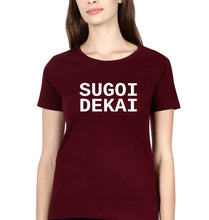 Load image into Gallery viewer, Sugoi Dekai T-Shirt for Women-Maroon-Ektarfa.online
