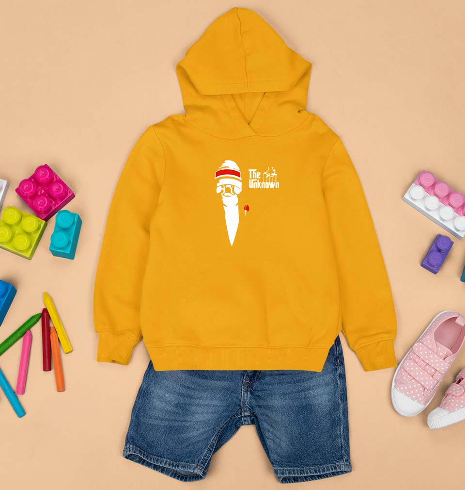 PUBG The Unknown Kids Hoodie for Boy/Girl-Mustard Yellow-Ektarfa.online