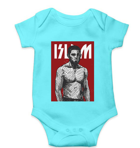 Islam Makhachev Kids Romper For Baby Boy/Girl-Sky Blue-Ektarfa.online