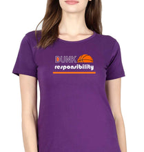Load image into Gallery viewer, NBA Basketball T-Shirt for Women-Purple-Ektarfa.online
