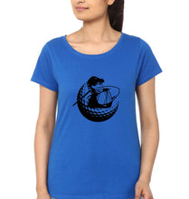 Load image into Gallery viewer, Tiger Woods T-Shirt for Women-Royal Blue-Ektarfa.online
