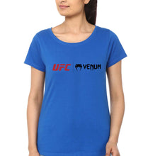 Load image into Gallery viewer, UFC Venum T-Shirt for Women-Royal Blue-Ektarfa.online
