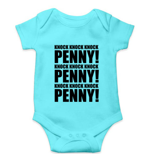 the big bang theory Penny Kids Romper For Baby Boy/Girl-Sky Blue-Ektarfa.online