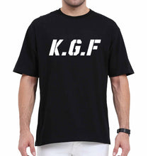 Load image into Gallery viewer, KGF Oversized T-Shirt for Men-Black-Ektarfa.online
