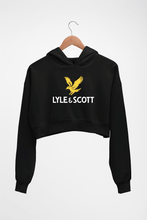 Load image into Gallery viewer, Lyle &amp; Scott Crop HOODIE FOR WOMEN-Black-Ektarfa.online
