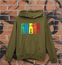 Load image into Gallery viewer, Chess Unisex Hoodie for Men/Women-Olive Green-Ektarfa.online
