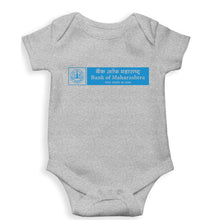 Load image into Gallery viewer, Bank of Maharashtra Kids Romper For Baby Boy/Girl-Grey-Ektarfa.online
