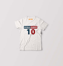 Load image into Gallery viewer, Ronaldinho Kids T-Shirt for Boy/Girl-White-Ektarfa.online
