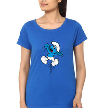 Load image into Gallery viewer, The Smurfs T-Shirt for Women-Royal Blue-Ektarfa.online
