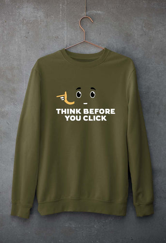 Cyber Security Unisex Sweatshirt for Men/Women-Olive Green-Ektarfa.online