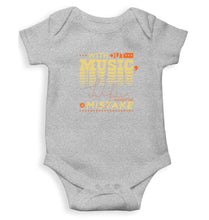 Load image into Gallery viewer, without music life would be a mistake Kids Romper For Baby Boy/Girl-0-5 Months(18 Inches)-Grey-Ektarfa.online
