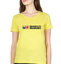 Load image into Gallery viewer, Maruti-Suzuki T-Shirt for Women-Yellow-Ektarfa.online
