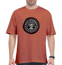 Load image into Gallery viewer, Brock Lesnar (WWE) Oversized T-Shirt for Men-Coral-Ektarfa.online
