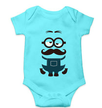 Load image into Gallery viewer, Minion Kids Romper For Baby Boy/Girl-0-5 Months(18 Inches)-Sky Blue-Ektarfa.online
