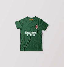 Load image into Gallery viewer, A.C. Milan 2021-22 Kids T-Shirt for Boy/Girl-Dark Green-Ektarfa.online
