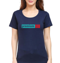 Load image into Gallery viewer, Premium T-Shirt for Women-Navy Blue-Ektarfa.online
