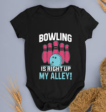 Load image into Gallery viewer, Bowling Kids Romper For Baby Boy/Girl-Black-Ektarfa.online
