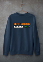 Load image into Gallery viewer, Battlegrounds Mobile India (BGMI) Unisex Sweatshirt for Men/Women-Navy blue-Ektarfa.online
