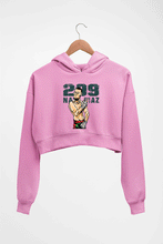 Load image into Gallery viewer, Nate Diaz UFC Crop HOODIE FOR WOMEN-Light Baby Pink-Ektarfa.online

