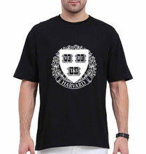 Load image into Gallery viewer, Harvard Oversized T-Shirt for Men-Black-Ektarfa.online

