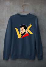 Load image into Gallery viewer, Virat Kohli Unisex Sweatshirt for Men/Women-Navy Blue-Ektarfa.online
