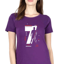 Load image into Gallery viewer, Cristiano Ronaldo CR7 T-Shirt for Women-Purple-Ektarfa.online
