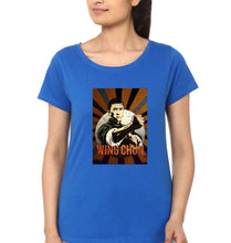 Load image into Gallery viewer, IP Man T-Shirt for Women-Royal Blue-Ektarfa.online
