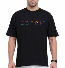 Load image into Gallery viewer, Esprit Oversized T-Shirt for Men-Black-Ektarfa.online
