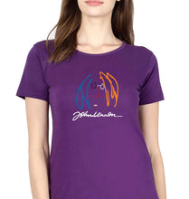 Load image into Gallery viewer, John Lennon T-Shirt for Women-Purple-Ektarfa.online
