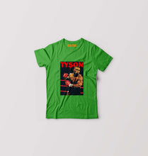 Load image into Gallery viewer, Mike Tyson Kids T-Shirt for Boy/Girl-Flag Green-Ektarfa.online
