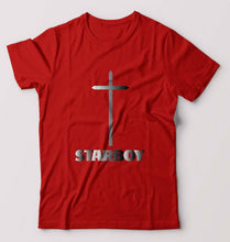 Load image into Gallery viewer, The Weeknd T-Shirt for Men-Red-Ektarfa.online
