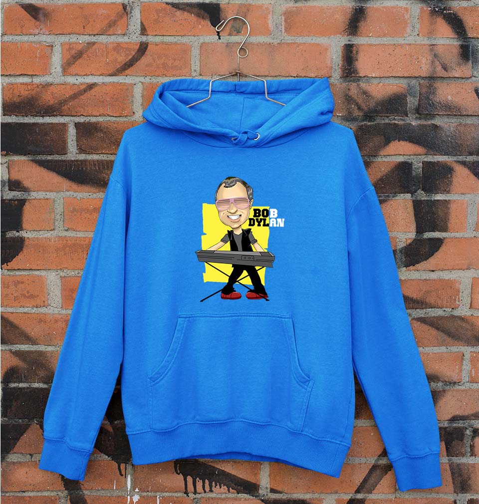 Bob Dylan Unisex Hoodie for Men/Women-Royal Blue-Ektarfa.online