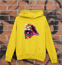 Load image into Gallery viewer, Lion Unisex Hoodie for Men/Women-Mustard Yellow-Ektarfa.online
