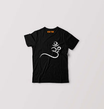 Load image into Gallery viewer, Om Kids T-Shirt for Boy/Girl-Black-Ektarfa.online
