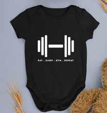 Load image into Gallery viewer, Gym Kids Romper For Baby Boy/Girl-Black-Ektarfa.online
