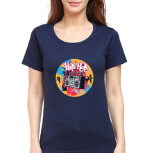 Load image into Gallery viewer, Hip Hop T-Shirt for Women-Navy Blue-Ektarfa.online
