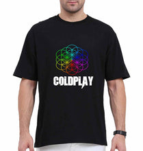Load image into Gallery viewer, Coldplay Oversized T-Shirt for Men-Black-Ektarfa.online

