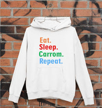 Load image into Gallery viewer, Carrom Unisex Hoodie for Men/Women-White-Ektarfa.online
