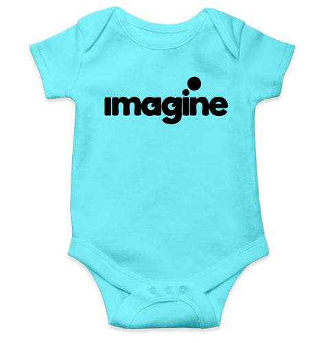 Imagine Riteish Deshmukh Kids Romper For Baby Boy/Girl-0-5 Months(18 Inches)-Sky Blue-Ektarfa.online